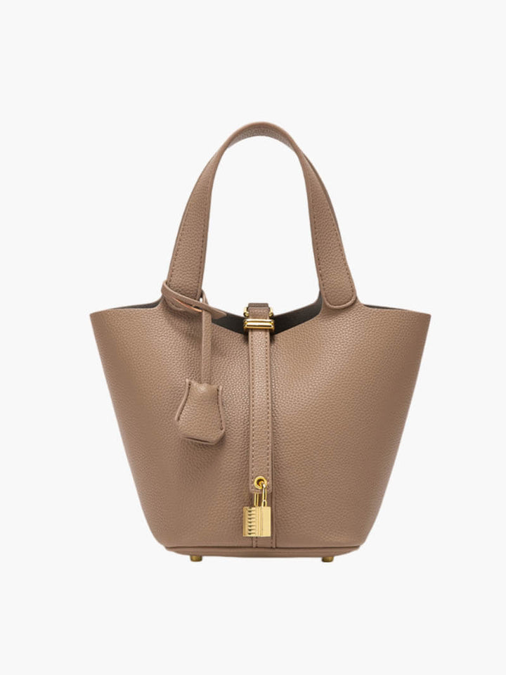 Pia | Textured Vegan Leather Handbag