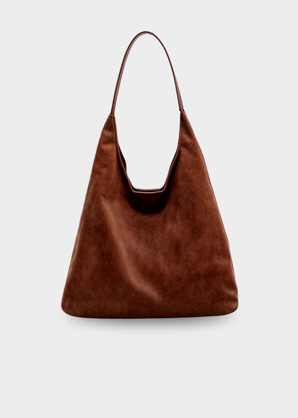 Stella | Suede Shoulder Bag with Buckle