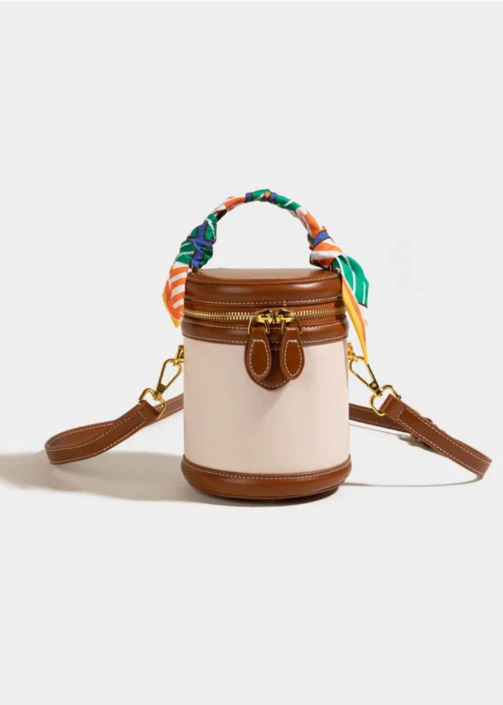 Juno | Bucket Bag with Scarf Handle