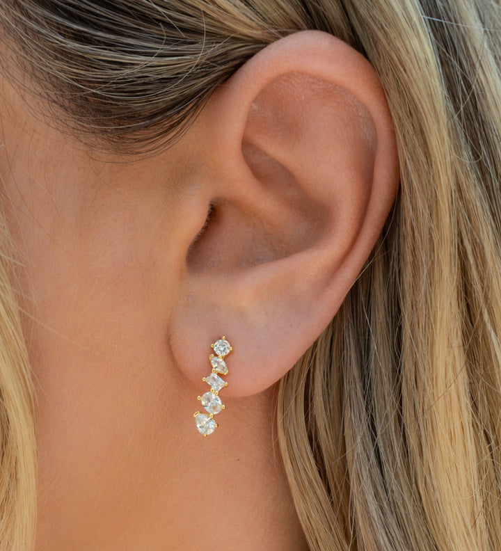 Vana Earrings | Gold