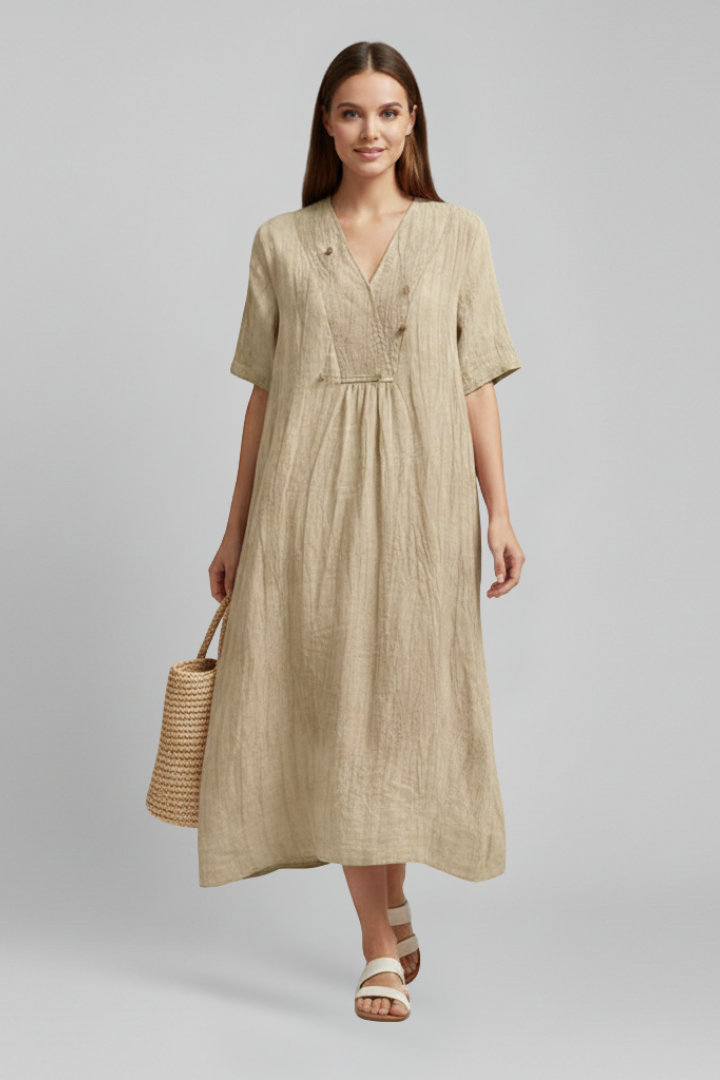 Rosalie | V-Neck Everyday Dress