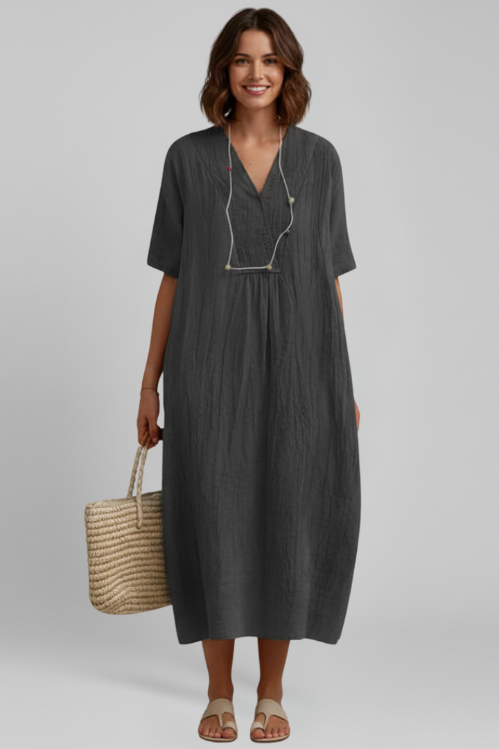 Rosalie | V-Neck Everyday Dress