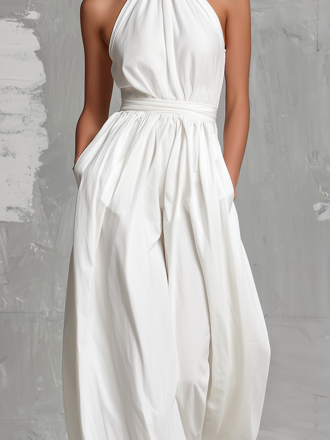 Halle | Halter-Neck Jumpsuit