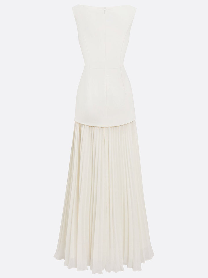 Micaela | Pleated Maxi Dress