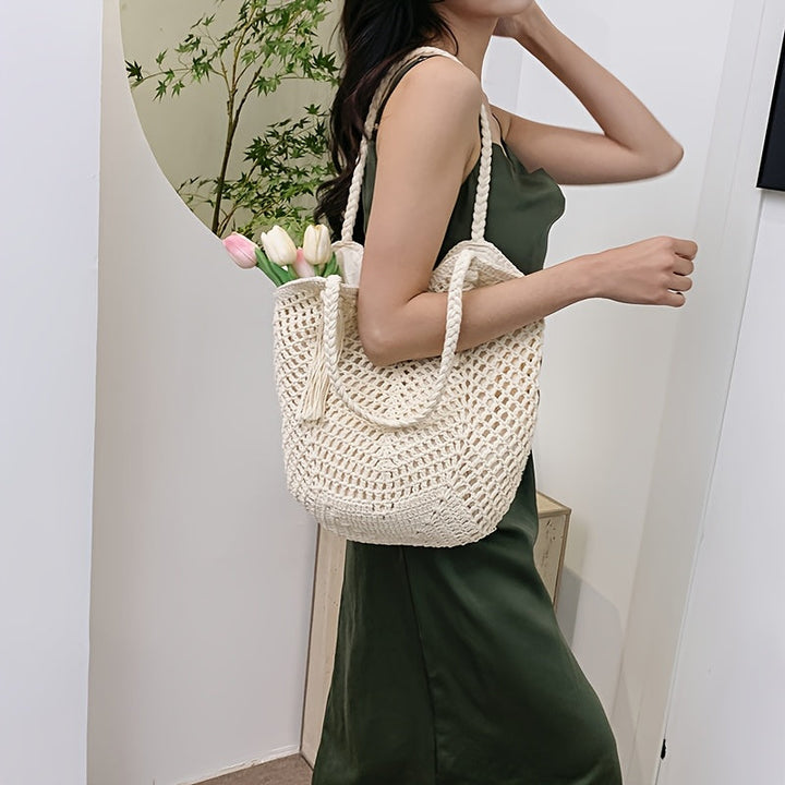 Solene | Hand-Crocheted Beach Bag