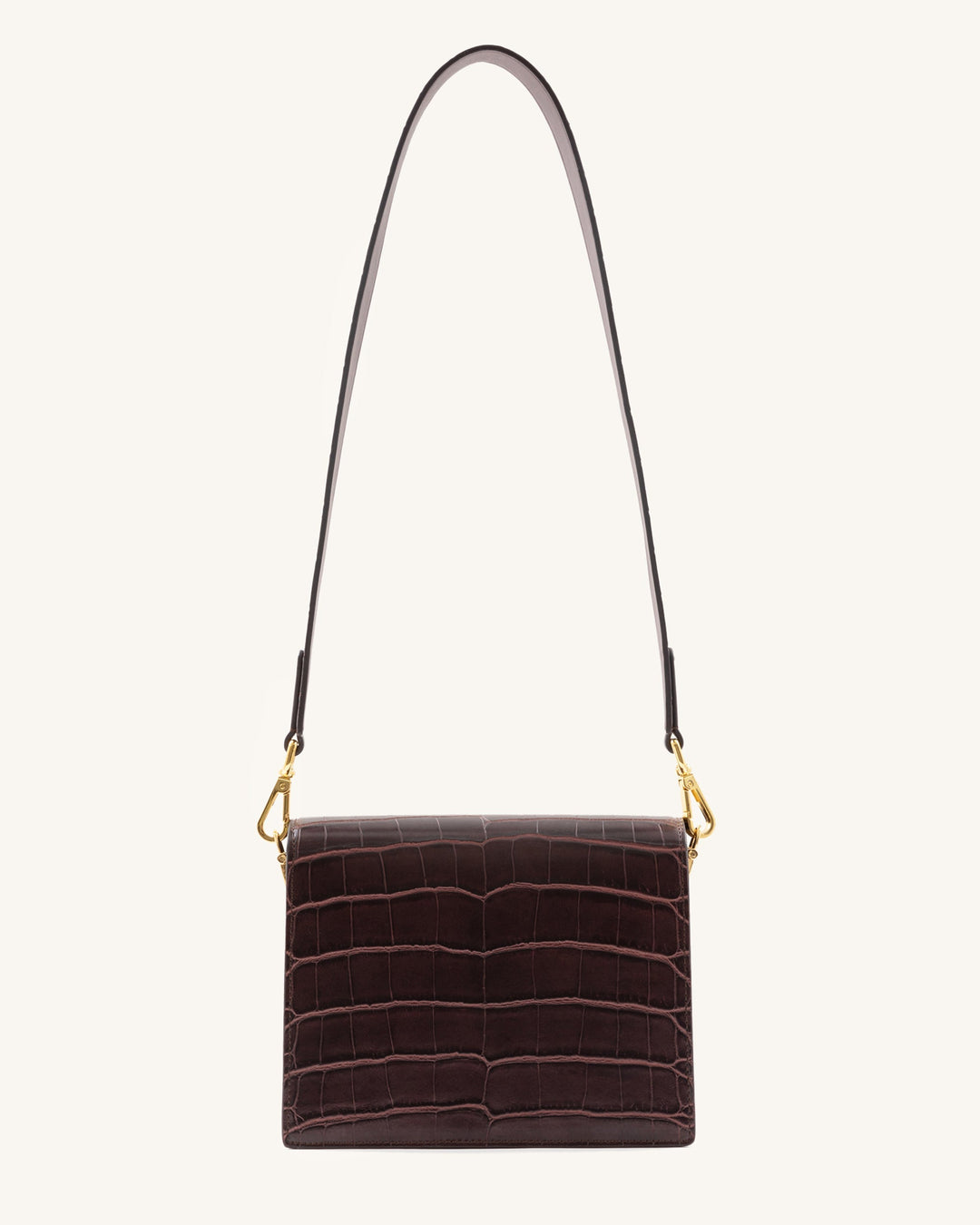 Fleur | Mini Croc Flap Crossbody