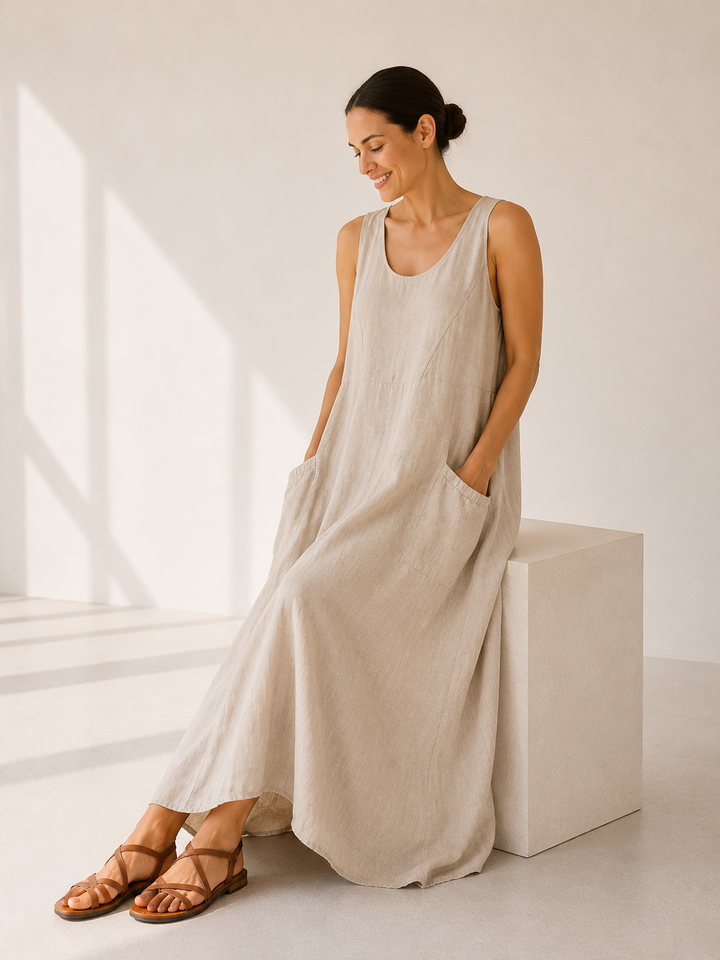 Willa | Big-Pocket Beach Dress