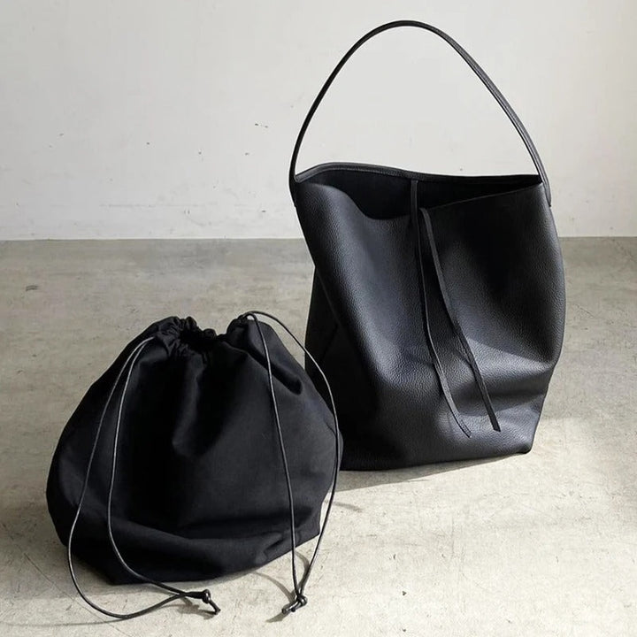 Cala | Large Vegan Leather Beach Bag
