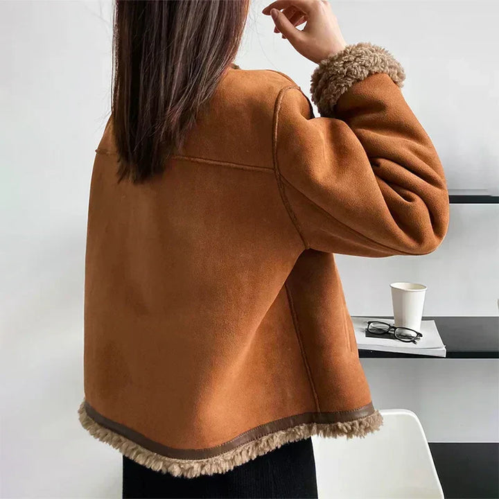 Women’s Jacket | Button Front Trim Detail