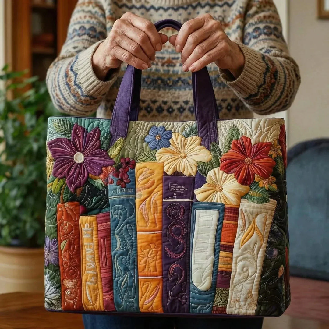 Sack Matelassé - For Book Lovers