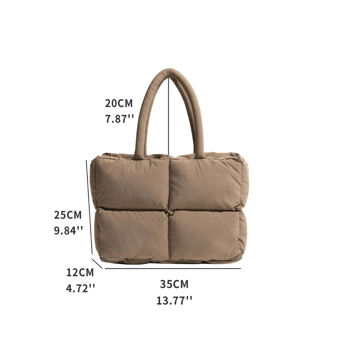 Sky | Puffer Laptop Shoulder Bag