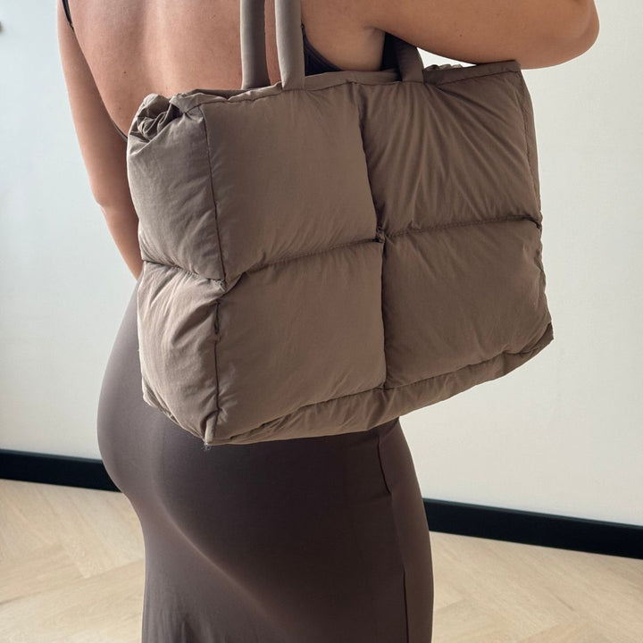 Sky | Puffer Laptop Shoulder Bag