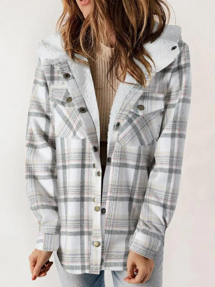Women's Jacket | Centered Button-front Opening
