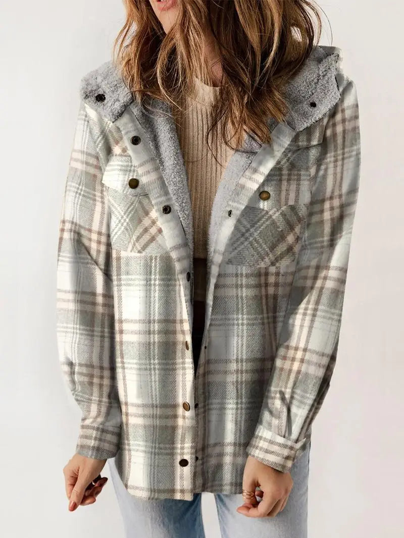 Women's Jacket | Centered Button-front Opening