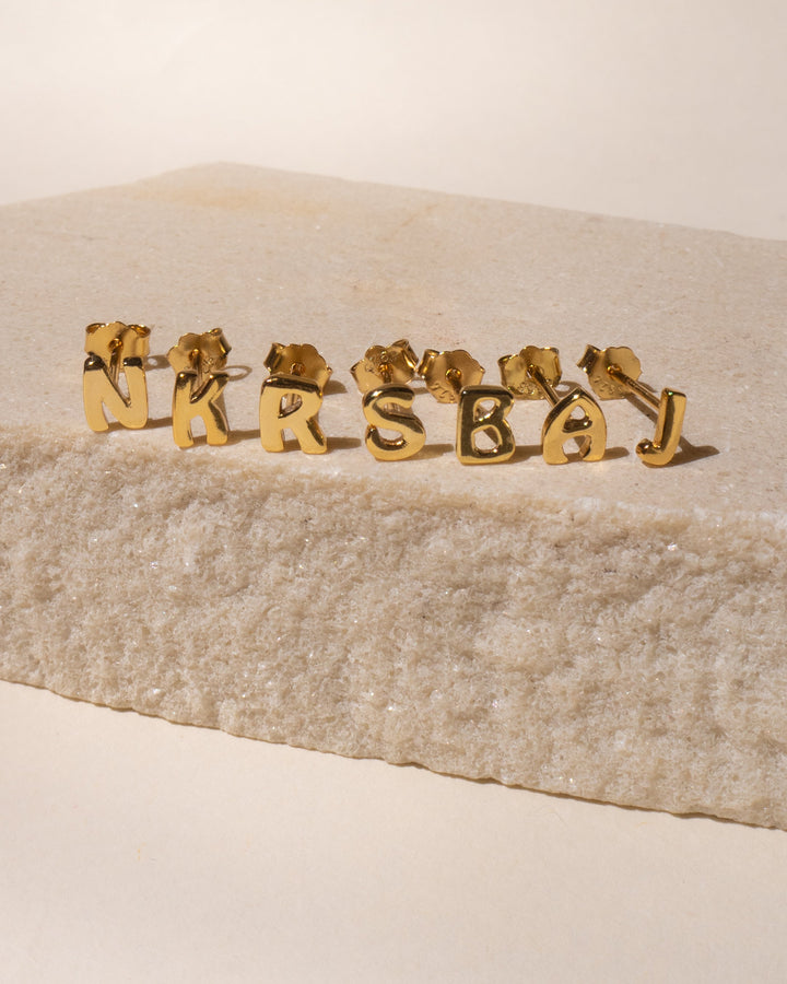 Mini Letter Studs