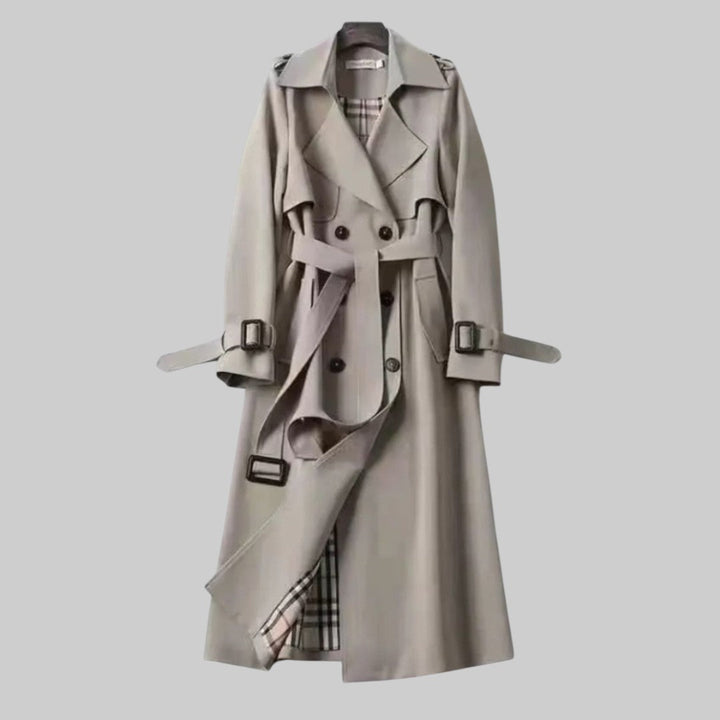 Women's Trench Coat | Belted Double Breasted Design
