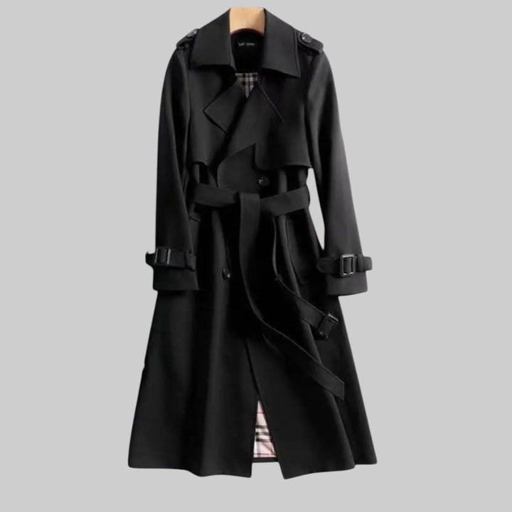 Women's Trench Coat | Belted Double Breasted Design