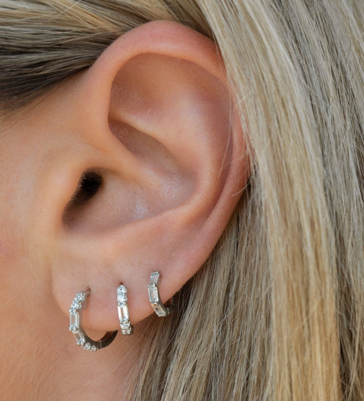 Kyla Earring Set | Silver