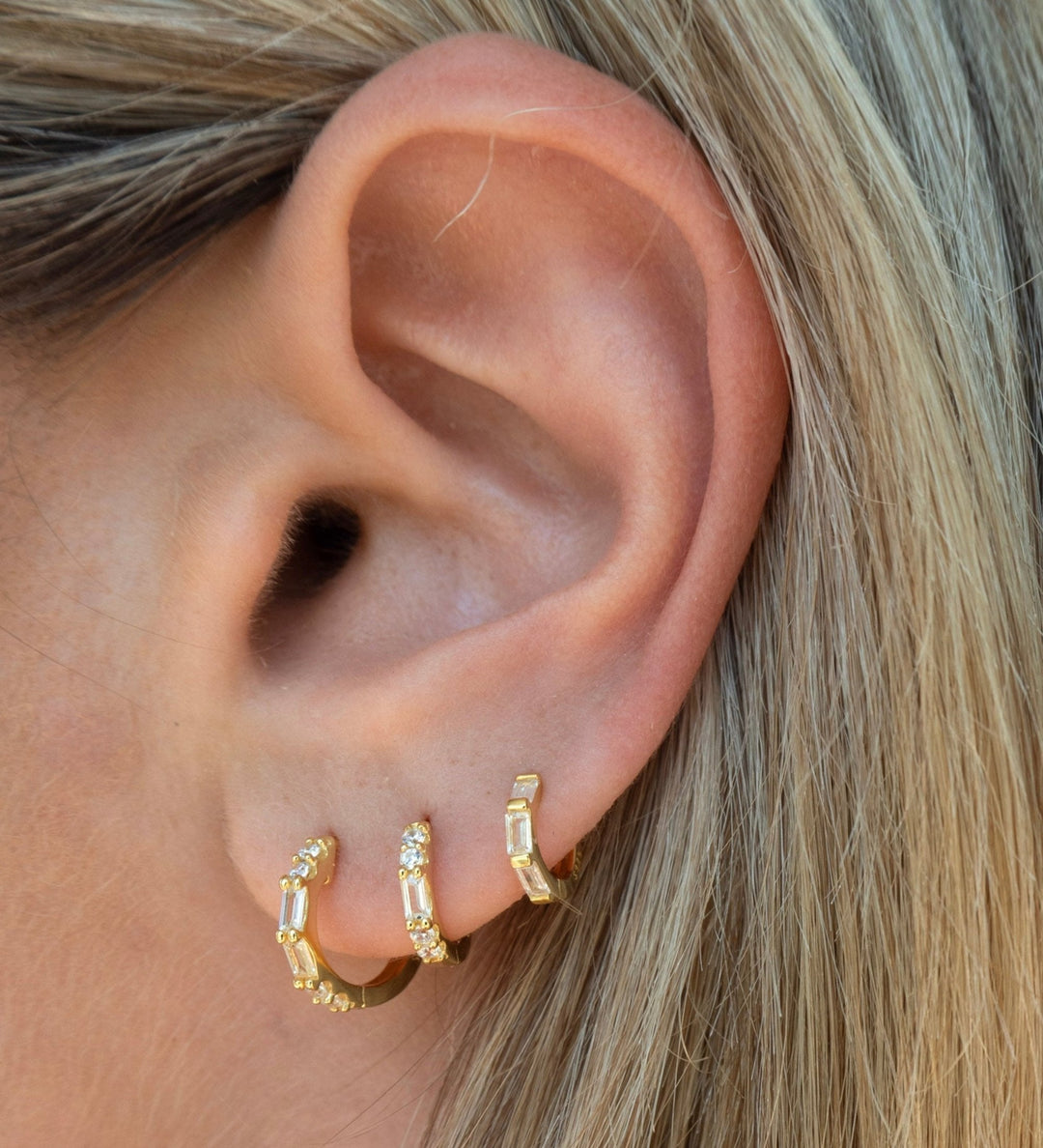 Kyla Earring Set | Gold