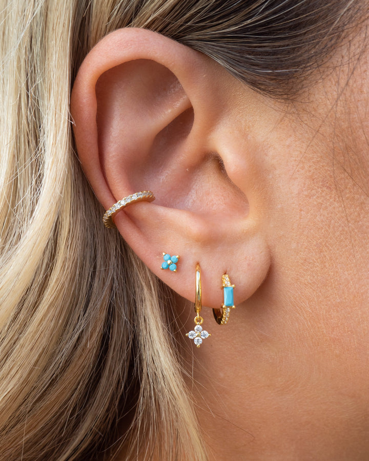 Raye Studs | Turquoise