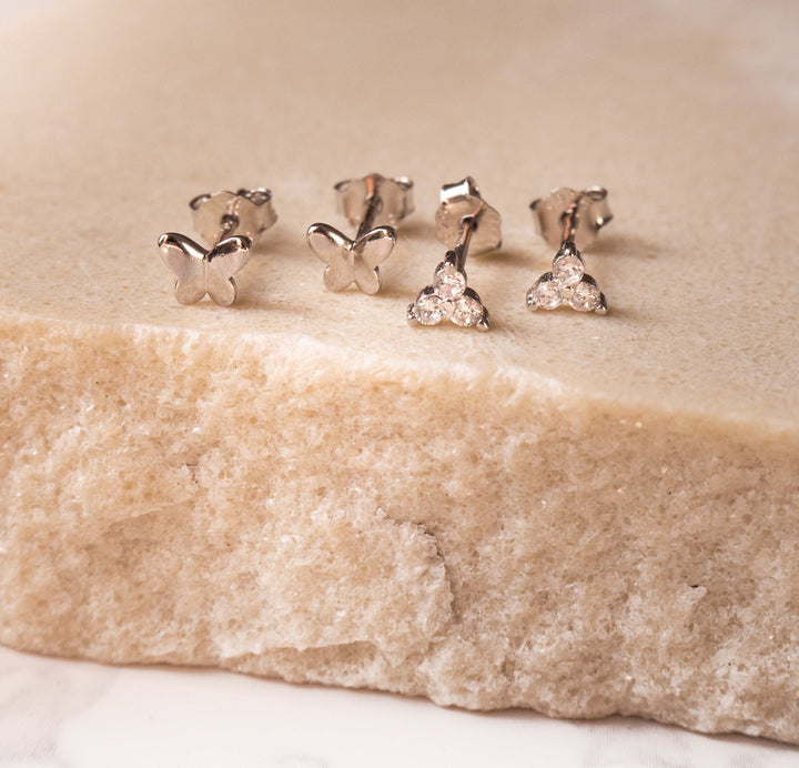 Amelia Studs | Silver