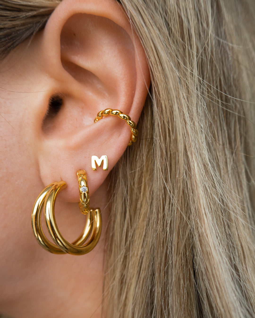 Mini Letter Studs