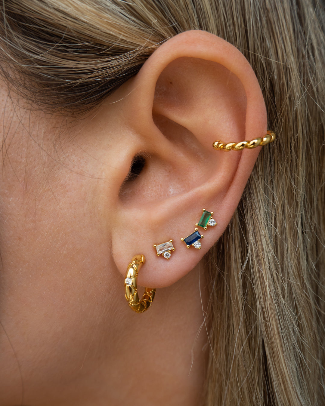 Maisie Studs | Emerald