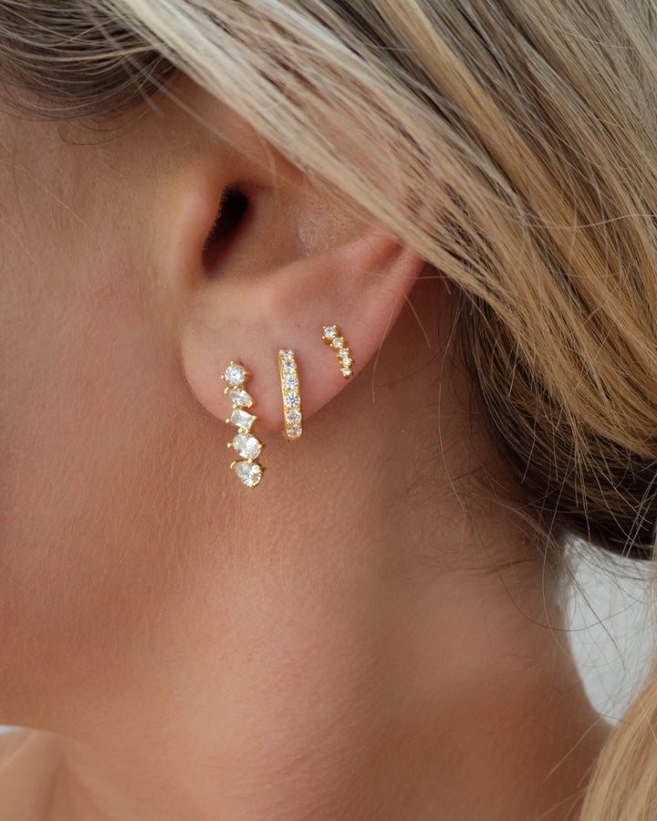 Vana Earrings | Gold