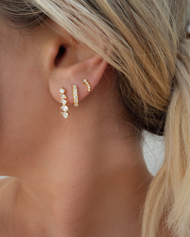Nella Studs | Gold