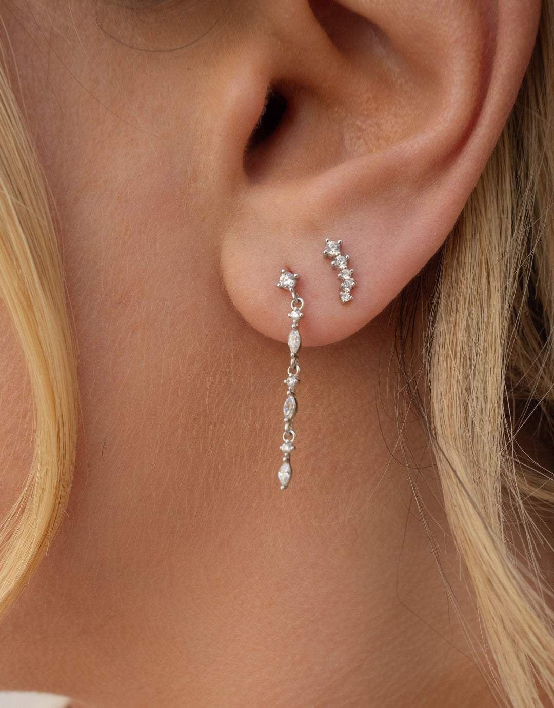 Isabella Earrings | Silver