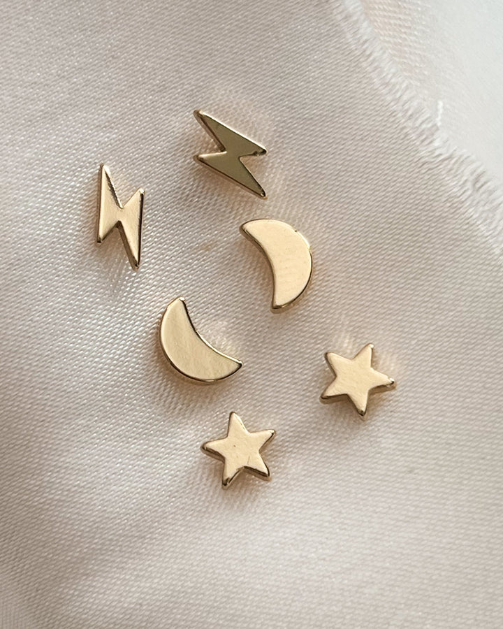 Stellaris Lightning Bolt Studs