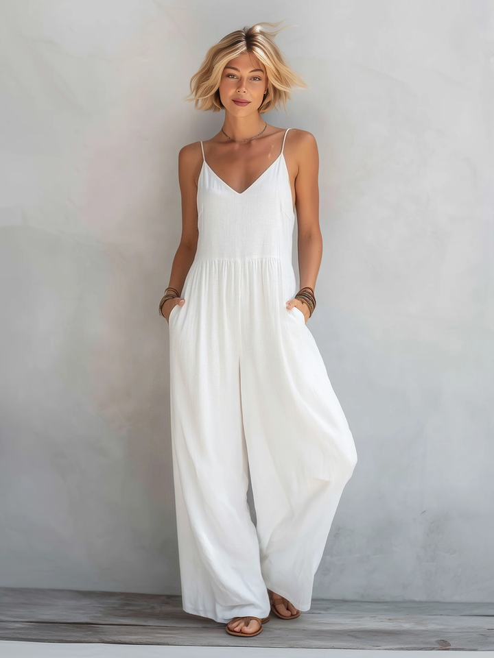 Josie | Breezy Linen Jumpsuit