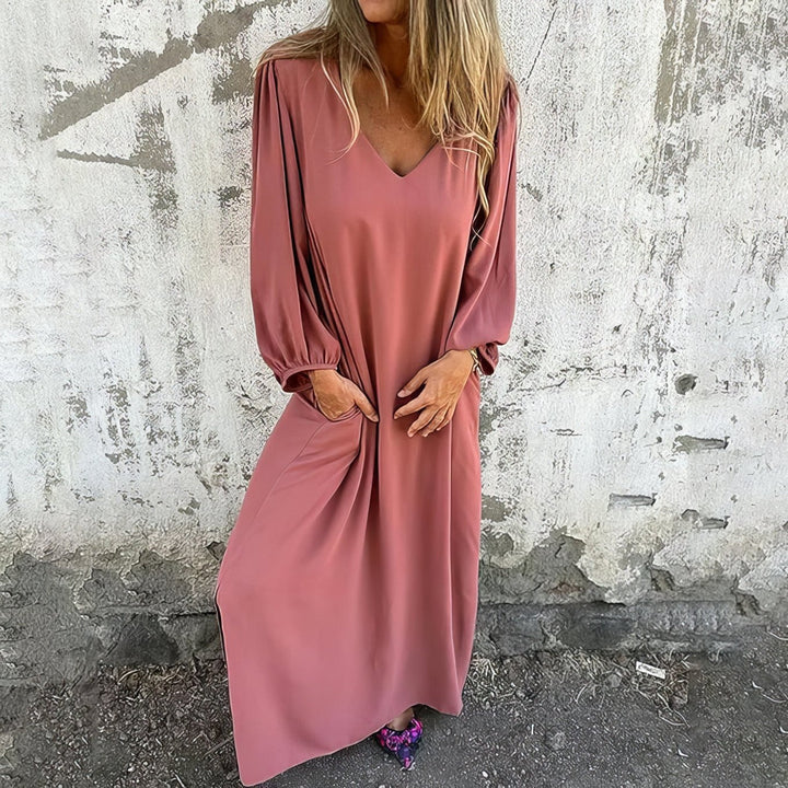 Ramona | Flowing Pocket Maxi Dress