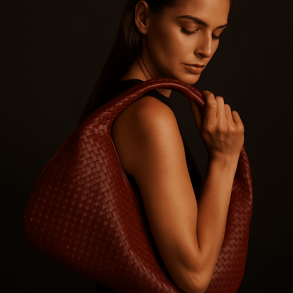Treccia | Woven Half-Moon Hobo