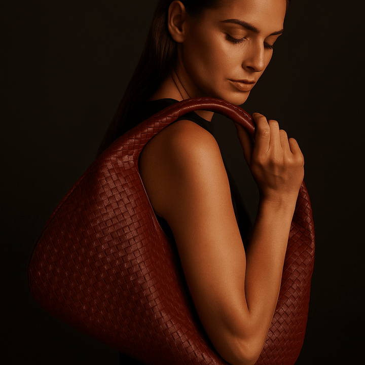 Treccia | Woven Half-Moon Hobo