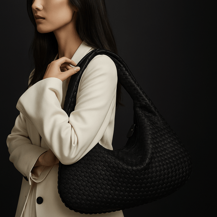 Treccia | Woven Half-Moon Hobo