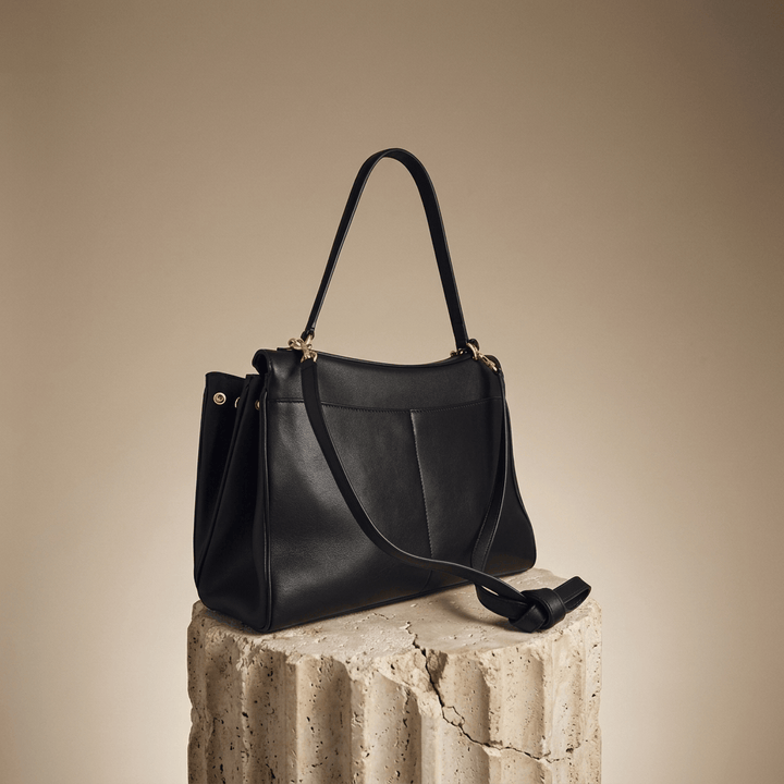Moira | Structured Full-Grain Leather Tote