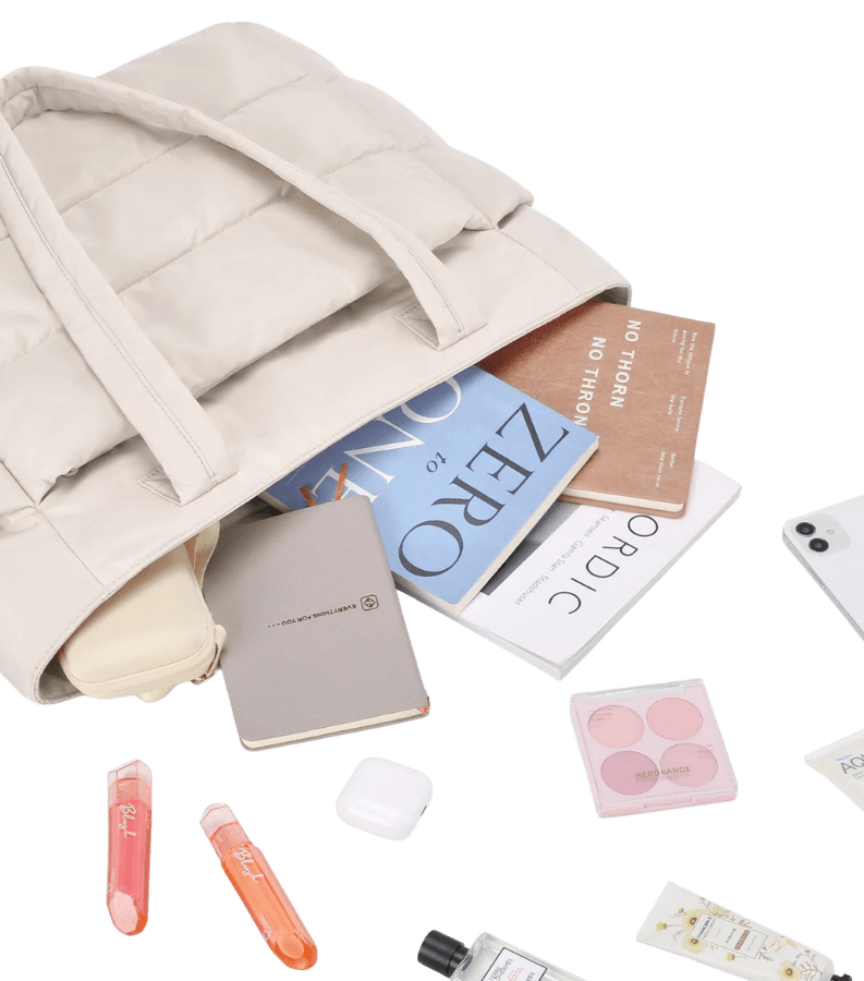 Nube | Quilted Puffer Tote