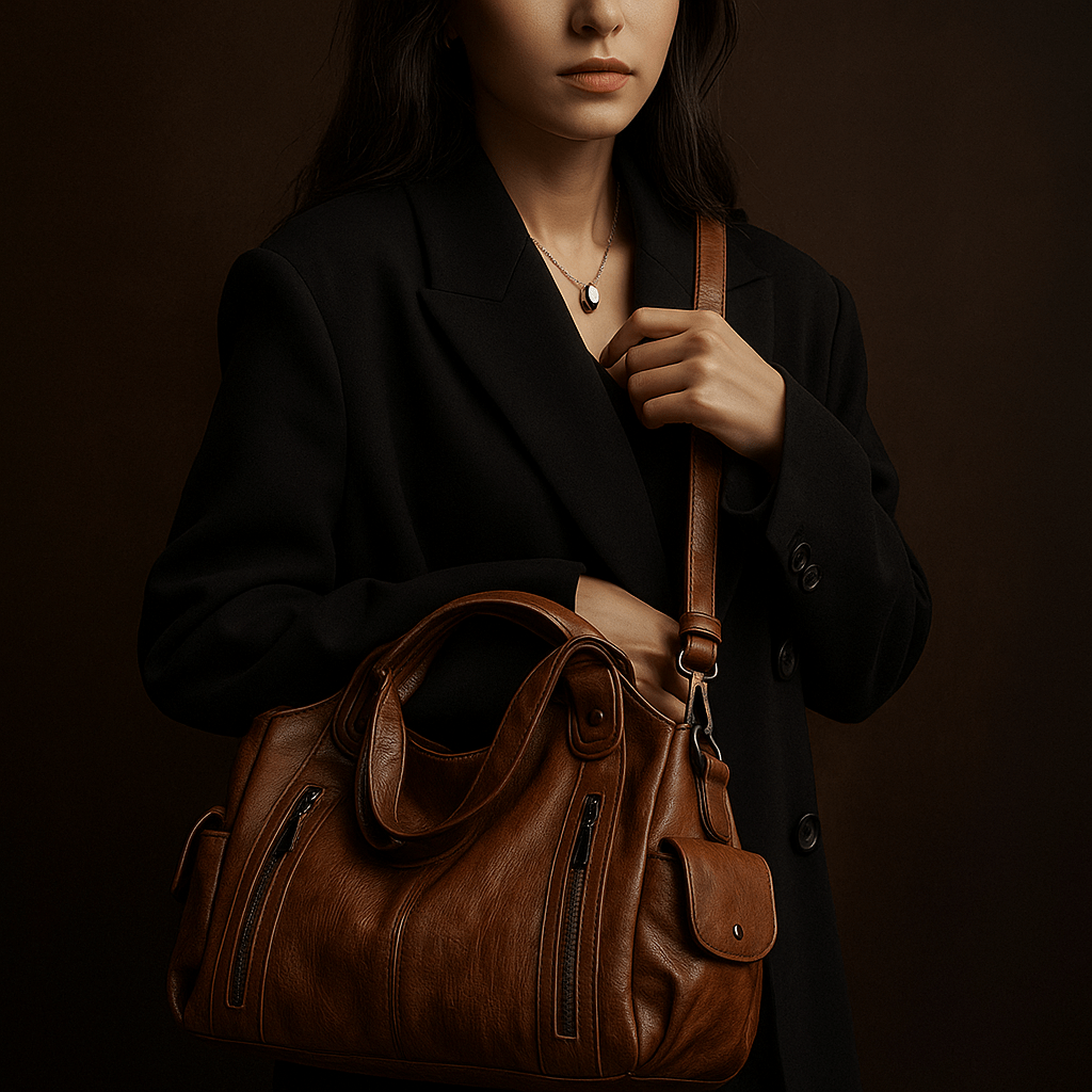 Iséa | Structured Multi-Pocket Tote