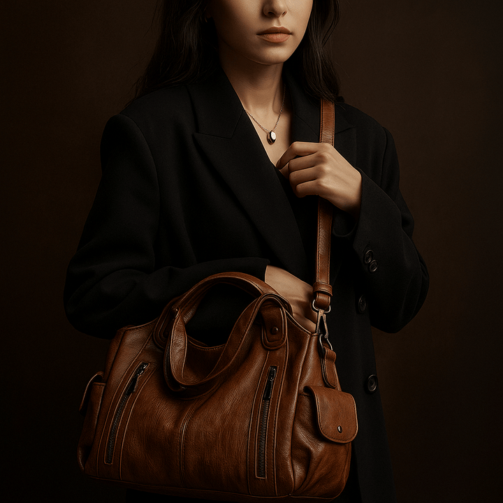 Iséa | Structured Multi-Pocket Tote
