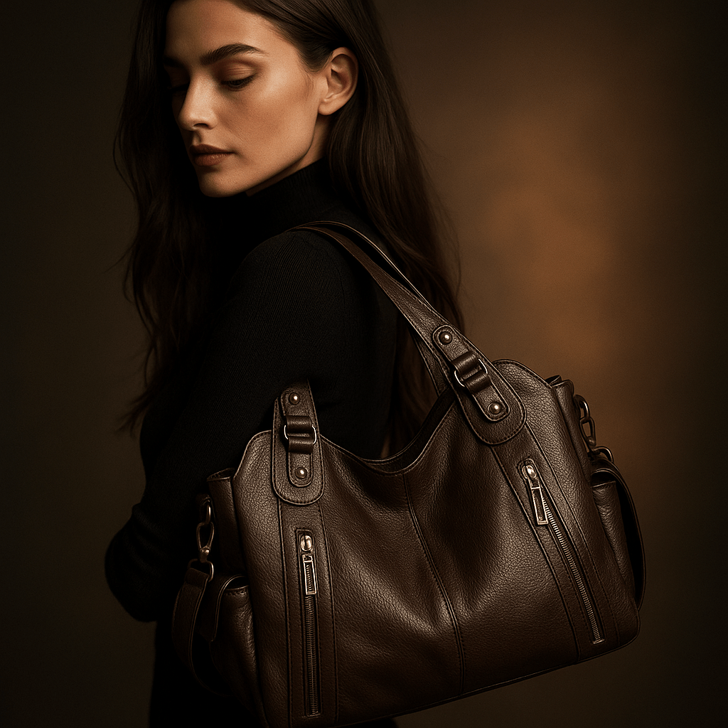 Iséa | Structured Multi-Pocket Tote