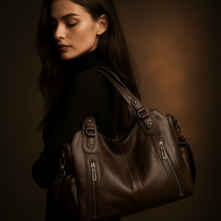 Iséa | Structured Multi-Pocket Tote