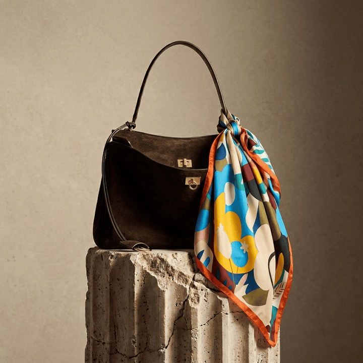 Moira Timeless | Coffee Suede Tote