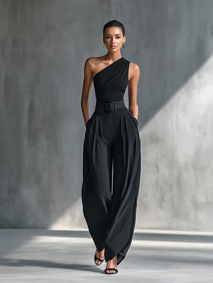 Nina | Knit Top & Wide-Leg Pants Set